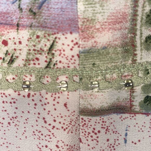 Vintage 60s Handmade Pink Pattern Mod GoGo Mini Dress Medium - Picture 3 of 7